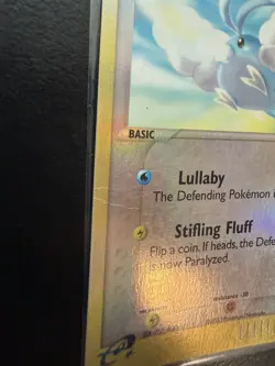 Pokemon TCG Swablu EX Dragon Reverse Holo Common Card 75/97 MP - Image 2