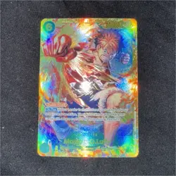 Monkey D. Luffy OP13-118 One Piece CCG Character Card 7000 Power Secret Rare Ho… - Image 1