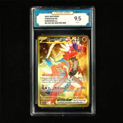 TQG 9.5 MINT+ 2023 Pokemon ENG Koraidon ex 254/198 RRR - Image 2