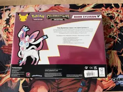 Pokemon Celebrations 25th Anniversary Dark Sylveon V Collection Box Sealed - Image 3