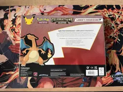 Pokemon Celebrations 25th Anniversary Lance’s Charizard V Collection Box Sealed - Image 2