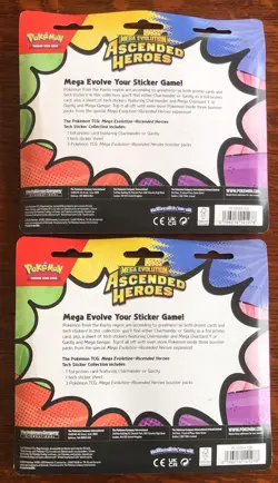 Pokemon TCG: Ascended Heroes Tech Sticker Collection Set ( 1 Of Each ) Sealed - Image 2