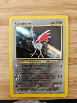 Pokemon TCG: Skarmory 13/111 Neo Genesis, Holo, MP - Image 1
