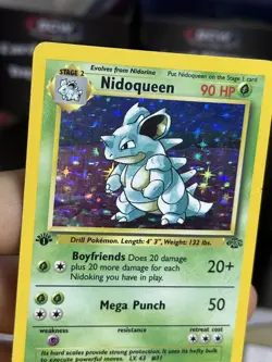 #2 1st Edition Nidoqueen 7/64 Jungle 1999 WOTC Holo Rare Pokemon Card TCG - Image 5