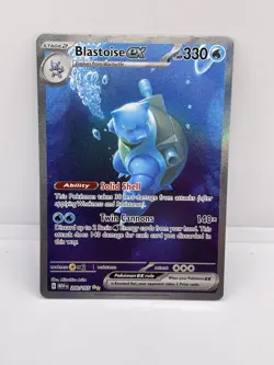 Pokemon Blastoise EX Special Illustration Rare 200/165 Scarlet & Violet 151 - Image 1