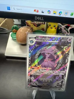 2023 Pokemon SV Paldea Evolved Mismagius #212/193 Illustration Rare Pack Fresh - Image 3