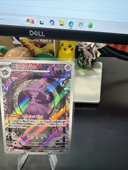 2023 Pokemon SV Paldea Evolved Mismagius #212/193 Illustration Rare Pack Fresh - Image 4