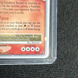 Pokemon Heatran LV.X Diamond & Pearl DP31 Black Star Promo Holo HP 120 2008 EN - Image 5