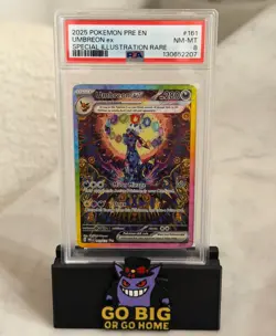 2025 POKEMON PRE EN-PRISMATIC EVOLUTIONS #161 UMBREON EX PSA 8 - Image 1