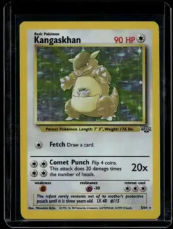 Pokemon TCG Kangaskhan 5/64 Jungle Holo Rare LP - Image 1