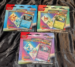 💥POKEMON PRISMATIC EVOLUTIONS TECH STICKER SET 3 PACK BRAND NEW💥 - Image 1