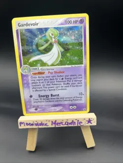 2003 Pokemon EX Ruby & Sapphire #7/109 Gardevoir Holo Rare With Swirl - Image 1