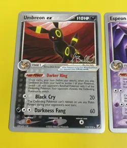 Pokemon - Umbreon EX 112/115 + Espeon EX 102/115 - World Championships 2006 SET - Image 2