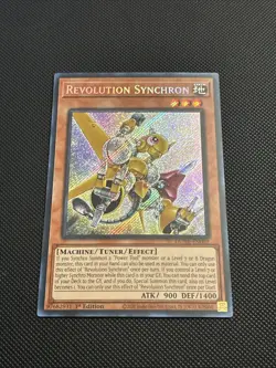 Revolution Synchron (Secret Rare) DUNE-EN002 Duelist Nexus 1st Edition Near Mint - Image 1