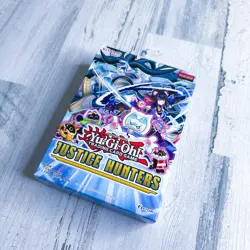 Yu-Gi-Oh! Justice Hunters Box 4 PK with 1 Field Center Card | 1st Edition - Image 2