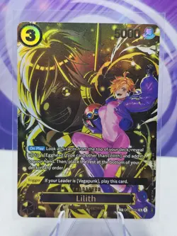 Lilith OP07-111 OP 13 SP Carrying On His Will One Piece Card TCG English NM - Image 1