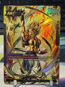 Gogeta FB05-095 Leader Alternate Art New Adventure Dragon Ball Super TCG Card - Image 1