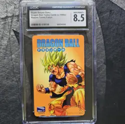 Super Saiyan Goku Dragon Ball Tosho Cards Nippon Tosho Fukyu CGC 8.5 - Image 1