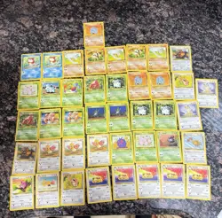 Pokemon TCG Jungle Set 42 Card Lot Persian Oddish Paras Rhyhorn Meowth Wizards - Image 1