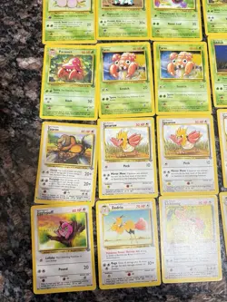 Pokemon TCG Jungle Set 42 Card Lot Persian Oddish Paras Rhyhorn Meowth Wizards - Image 2