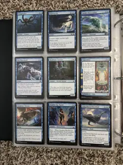 Wizards Magic: The Gathering Card Lot Binder M20 M21 MOM LCI Etali Swords - Image 2