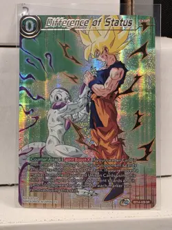 SS Goku Difference of Status Alternate Art Foil Dragon Ball Super Card Game | NM - Image 1