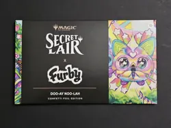 MTG Secret Lair: Furby: Doo-Ay Noo-Lah (Confetti Foil Edition) (Sealed) - Image 1