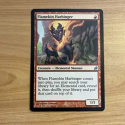 MTG / Flamekin Harbinger / Lorwyn / Great Condition NM - Image 1