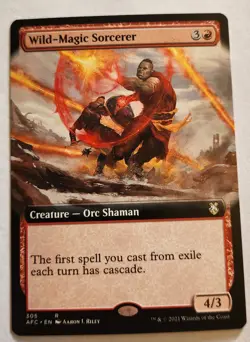 Wild-Magic Sorcerer (Extended Art) Commander: Adventures in the Forgotten Realms - Image 1