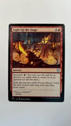 MTG Commander AFC Light Up the Stage #131 Magic the Gathering - Image 1