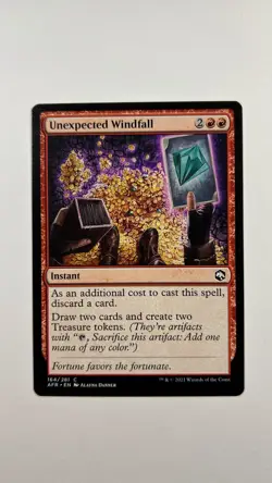 MTG Adventures in the Forgotten Realms Unexpected Windfall 164/281 - Image 1