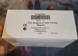 Dragons of Tarkir: Magic the Gathering Complete Redemption Set Sealed Regular - Image 1