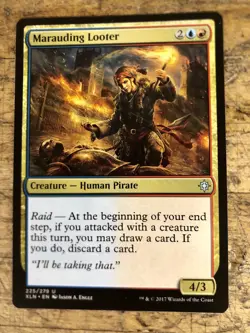 MTG Marauding Looter Ixalan (XLN) Uncommon Magic the Gathering 225/279 - Image 1