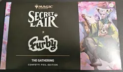 MTG Secret Lair x Furby The Gathering Confetti Foil Edition SEALED - Image 1