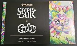 MTG Secret Lair x Furby Doo-ay Noo-lah Confetti Foil Edition SEALED - Image 1
