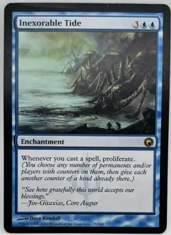 MTG Inexorable Tide Scars of Mirrodin Regular - Image 1