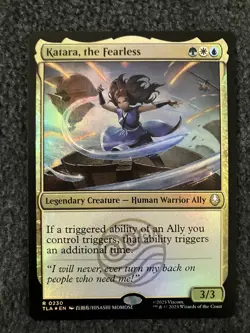 Magic MTG - Katara, the Fearless Foil - Avatar: The Last Airbender - Image 1