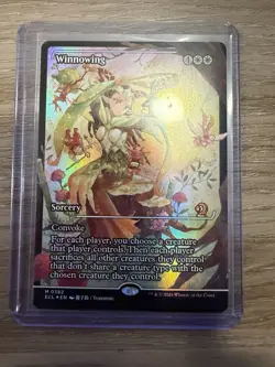 🌈 Winnowing - FOIL - Showcase M MTG Lorwyn Eclipsed M/NM, English - Image 1