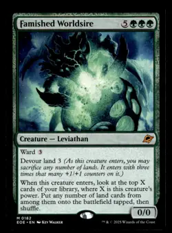 Famished Worldsire M Edge of Eternities 182 NM - Image 1