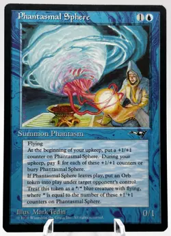 Phantasmal Sphere Alliances MTG LP - Image 1