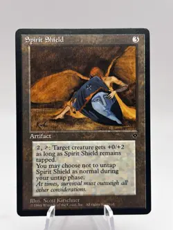 Spirit Shield Fallen Empires MTG LP - Image 1
