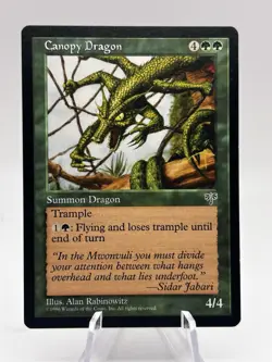 Canopy Dragon Mirage MTG LP - Image 1