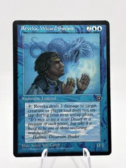 Reveka, Wizard Savant Homelands HML MTG MP - Image 1