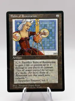 Balm of Restoration Fallen Empires MTG MP - Image 1
