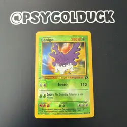 Pokemon prism vending card Corsolla First Edition Team Rocket 222/54 A6 - Image 1