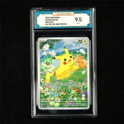 TQG 9.5 MINT+ 2024 Pokemon ENG Pikachu #088 PROMO - Image 2