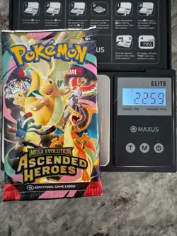 22.59g HEAVY -Pokemon Ascended Heroes Booster Pack -Possible GODU - Image 1