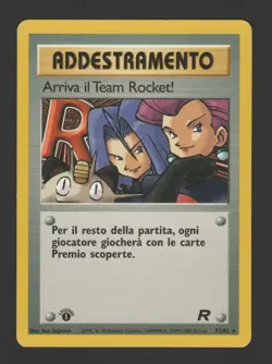Arriva il TR! Team Rocket 1a Edizione 71/82 ITA – Carta Pokemon Rara - Image 1