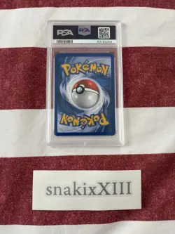 2000 POKEMON - Team ROCKET 1st Edition - Dark Gyarados #8 PSA 8 - Image 2