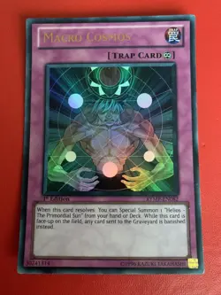 Macro Cosmos RYMP Ultra Rare - 1st ed Yugioh Card LP - Image 1